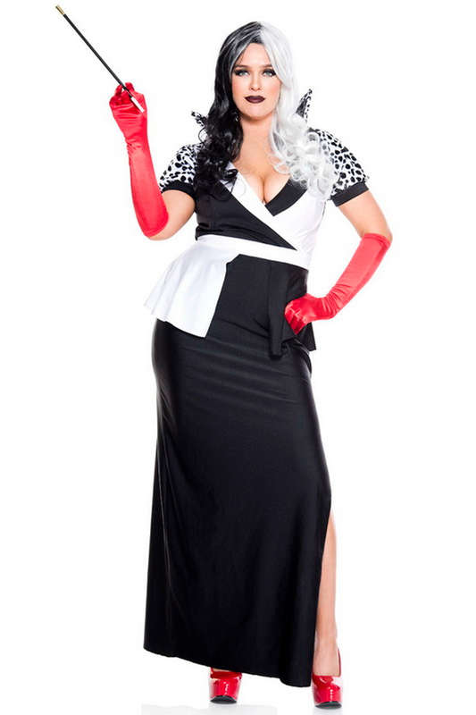 Plus Size Cruel Villain Costume