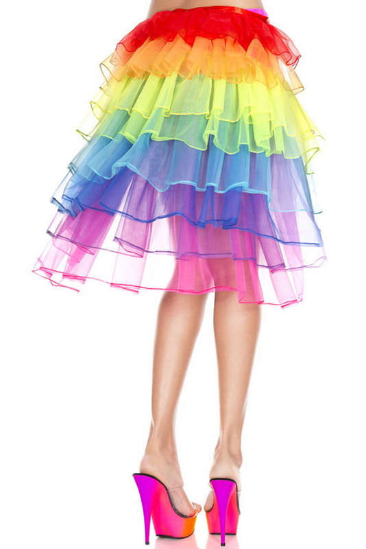 Rainbow Tulle Skirt