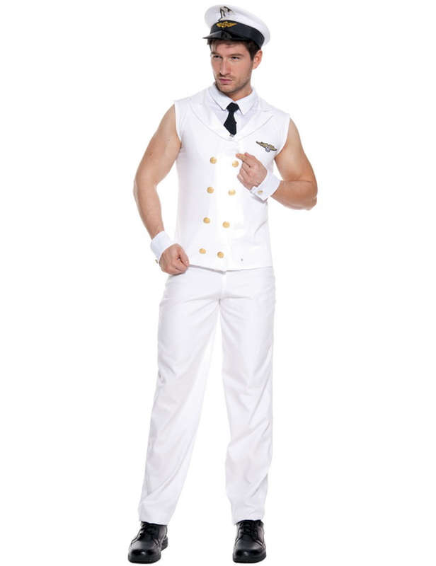 Men's Airline Pilot Costume