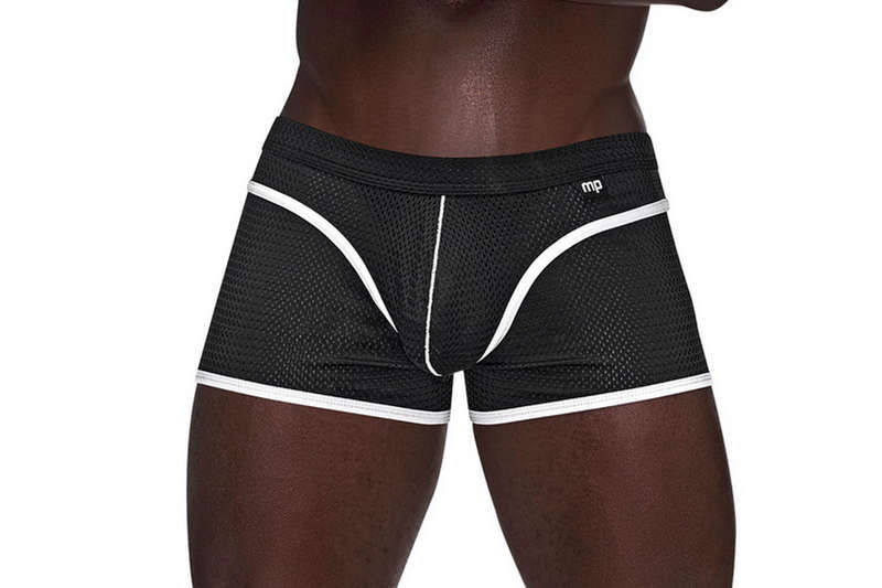 Men's Black Sport Mesh Shorts
