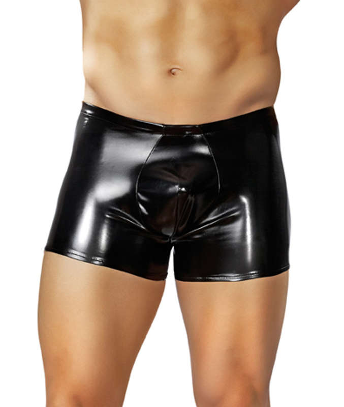 Male Power Liquid Onyx Pouch Short