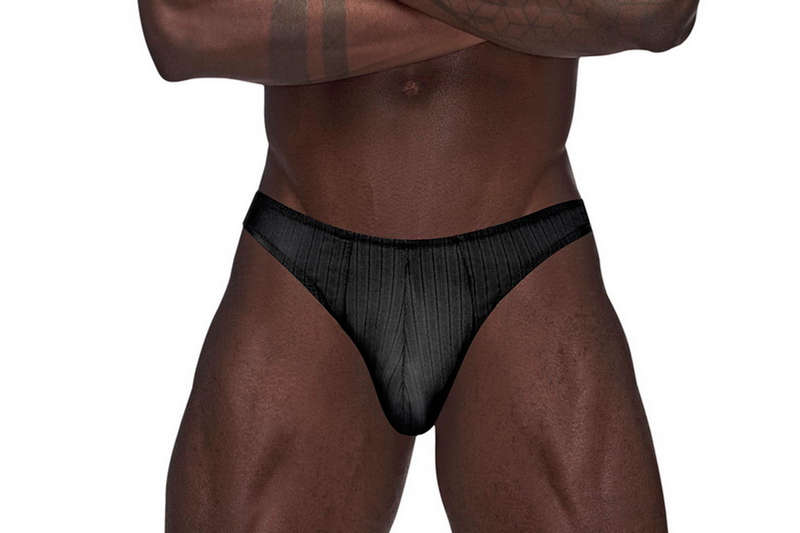 Men's Black Barely There Moonshine Underwear