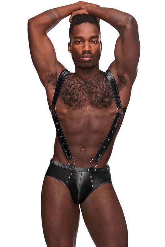 Men's Uranus Backless Suspender Brief