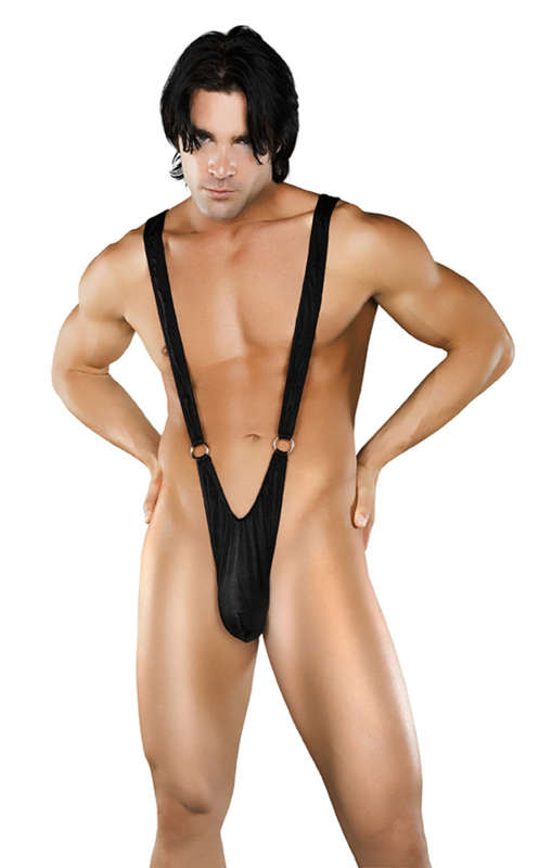 Male Power Nylon Lycra Sling Front Ring