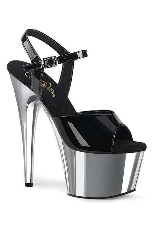 Black Dancing Platform Stiletto Heel