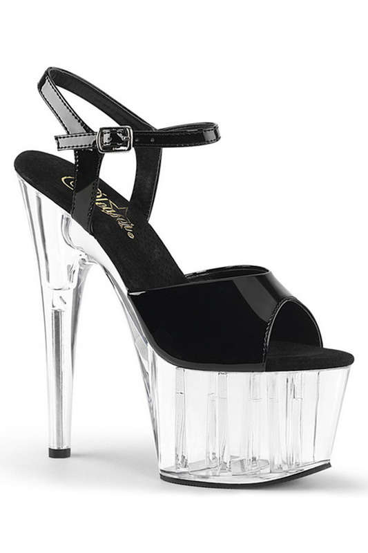 7" Heel Platform Ankle Strap Sandals