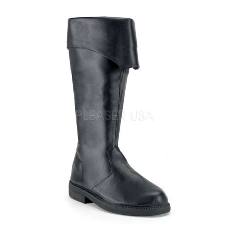 1" Heel Men's Pirate Captain Boots