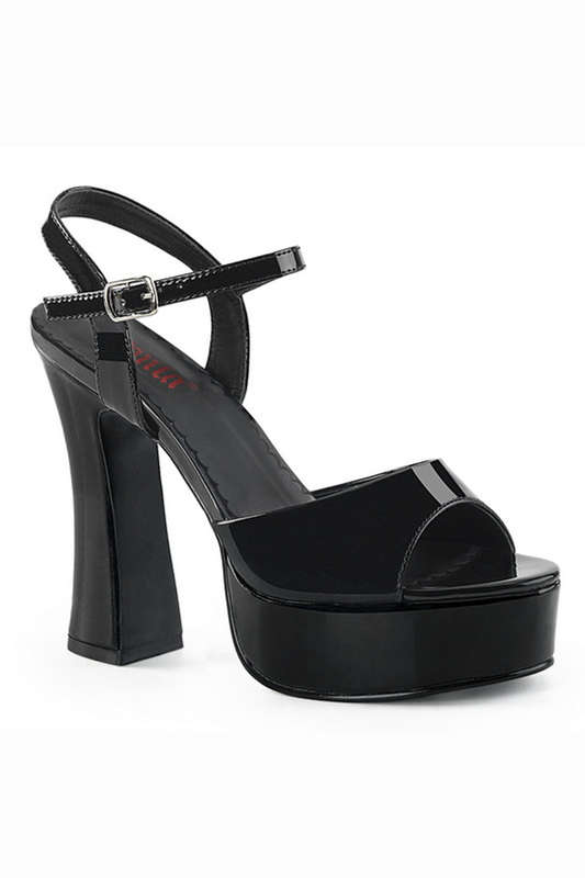 5" Chunky Heel Ankle Strap Sandals