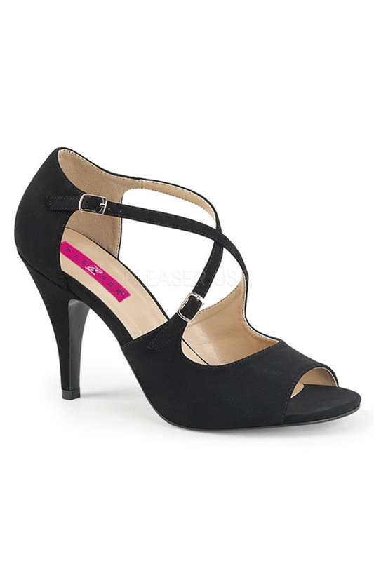 Strappy Peeptoe Heel