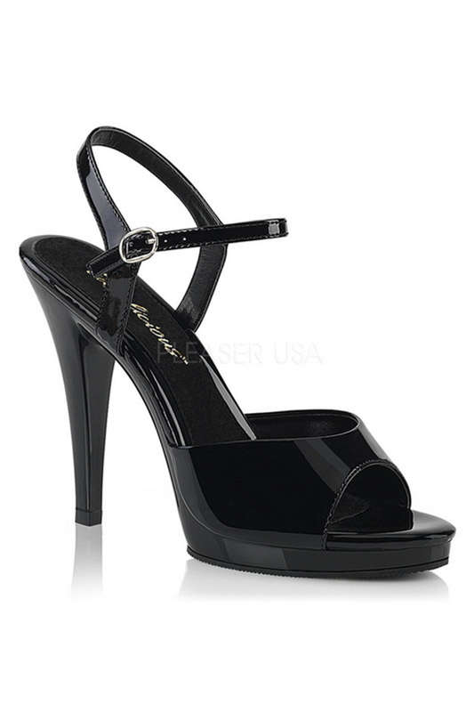 Dark Nights Ankle Strap Heel