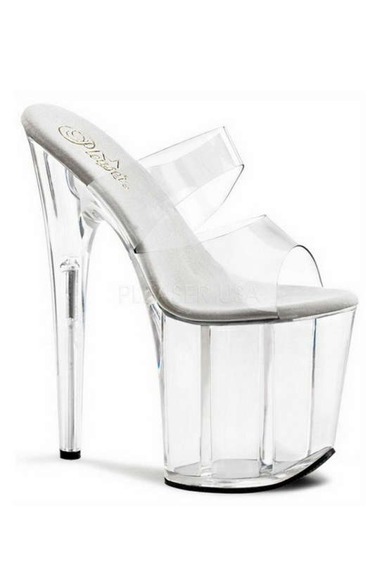 8" Stilleto Heel Slides