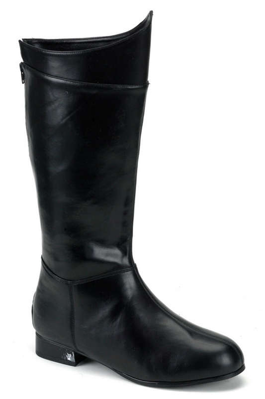 1" Heel Men's Super Hero Costume Boots