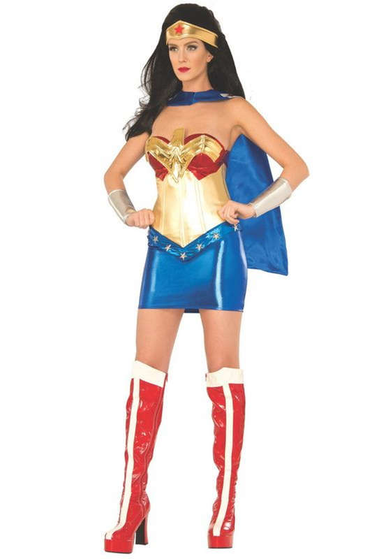 Wonder Woman Corset Costume
