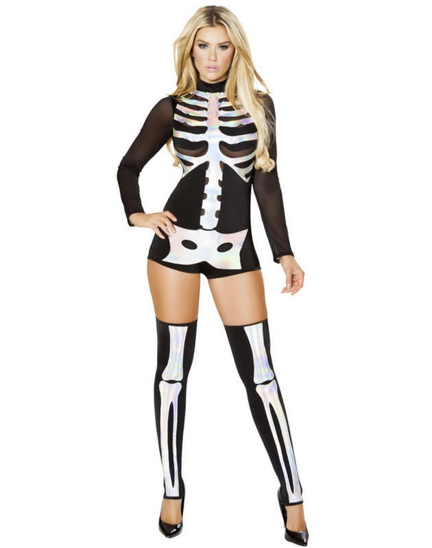 Sweet & Sultry Skeleton Costume