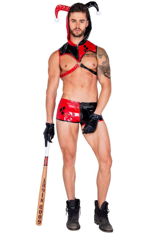 Men's Nobody's Fool Jester Halloween Costume
