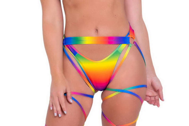 Rainbow Pride Bikini Bottom