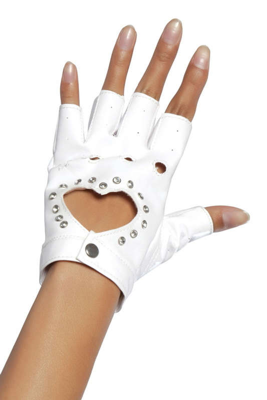Gloves With Heart & Stones