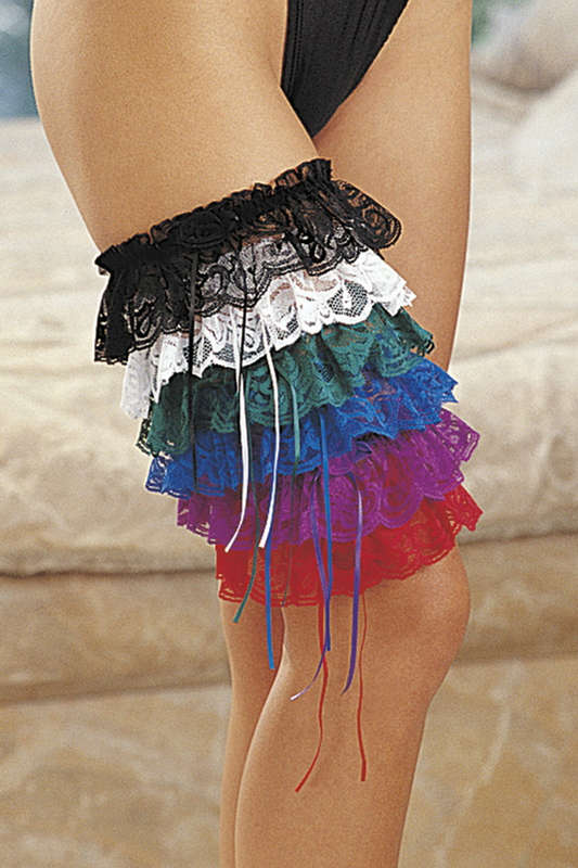Satin and Lace Garter