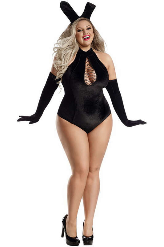 Plus Size Classy Bunny Halloween Costume