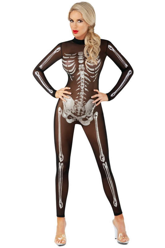 Scantily Skeletal Costume