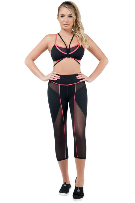 Jersey & Power Mesh Enlighten Bra