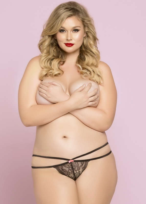 Plus Size Strappy Simply Chic Sexy Thong