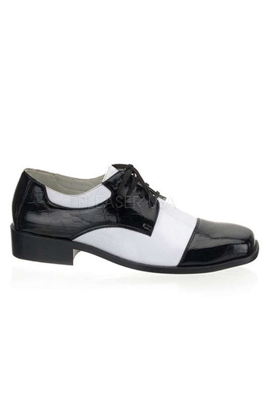 1" Heel Men's Disco Costume Shoes
