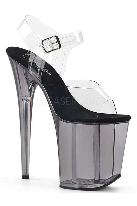 8" Tinted Ankle Strap Sandal