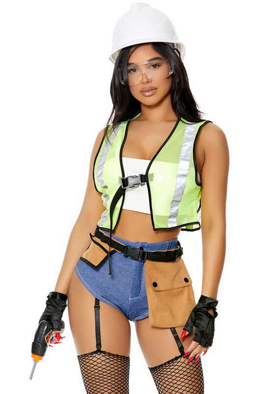 Under Construction Sexy Construction Worker Costume