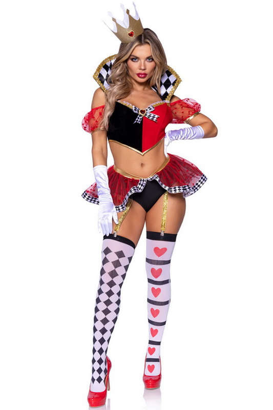 Wicked Wonderland Queen Halloween Costume