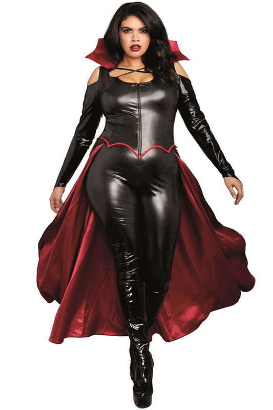 Plus Size Princess of Darkness Halloween Costume