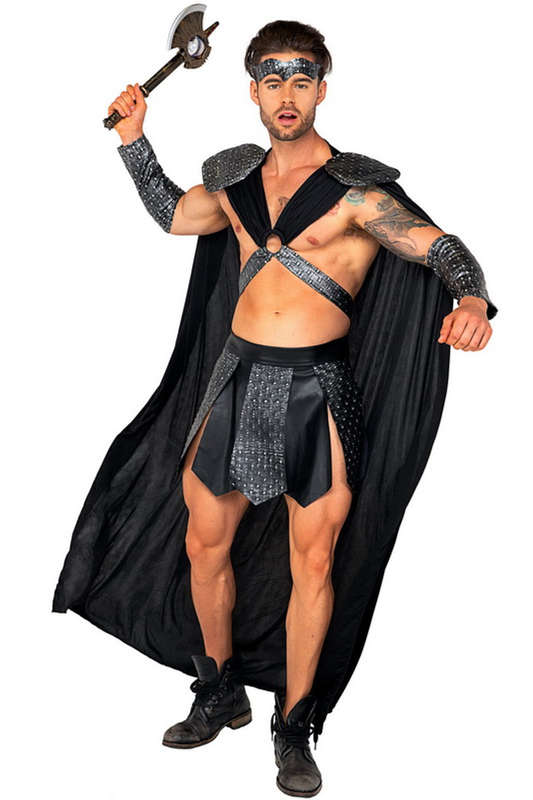 Men's Valiant Gladiator Halloween Costume