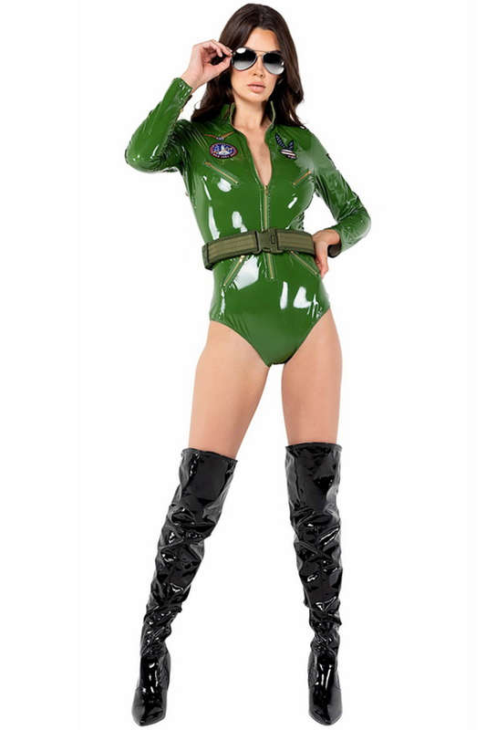 Playboy Top Pilot Halloween Costume