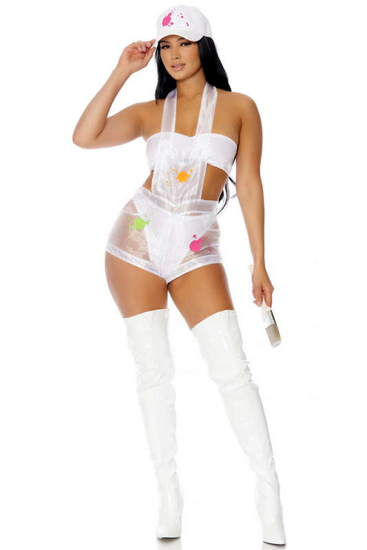 In The Paint Sexy Painter Halloween Costume
