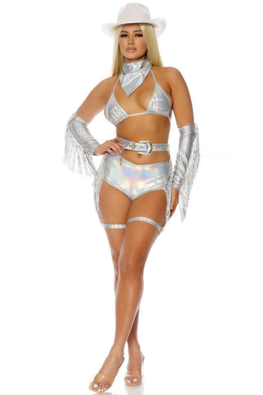 Spurs On Cowgirl Halloween Costume