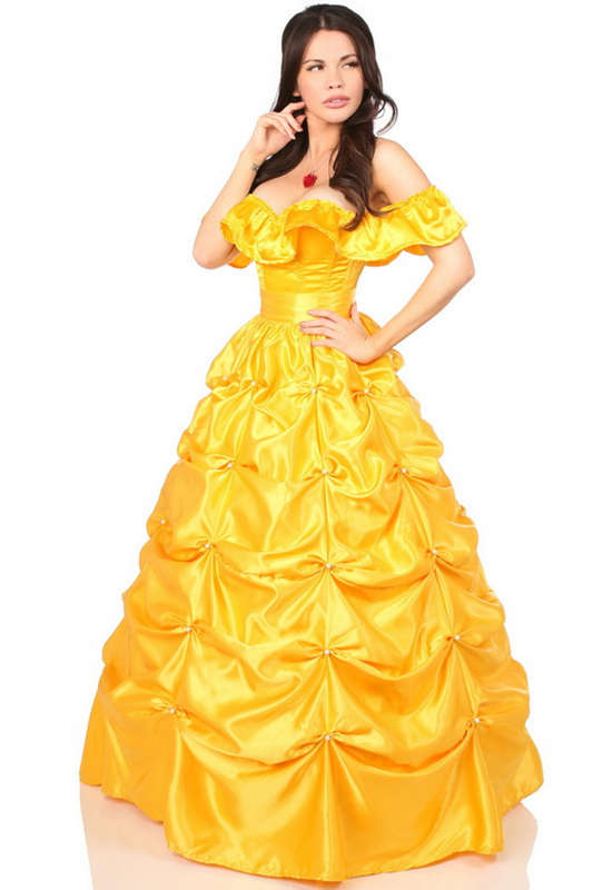 Plus Size Fairytale Beauty Corset Costume