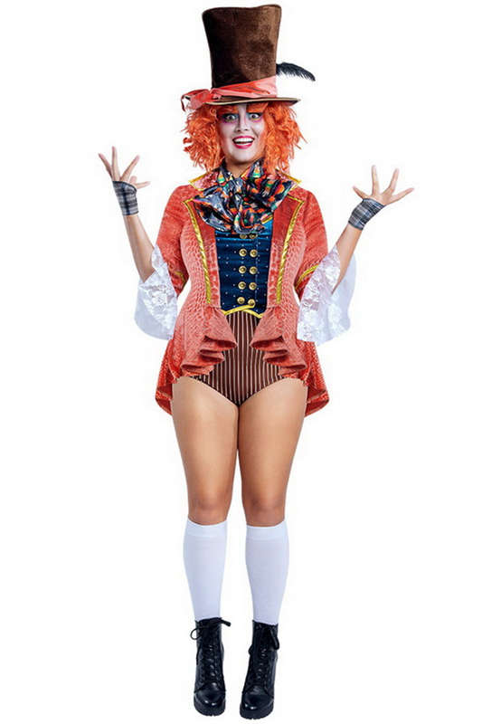 Plus Size Adventurous Hatter Halloween Costume
