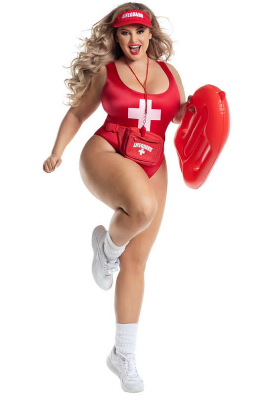 Plus Size Bae Watch Halloween Costume