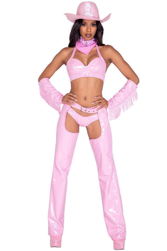 Pink Sheriff Shine Cowgirl Halloween Costume
