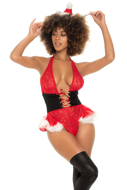 Santa Baby Christmas Lingerie Costume