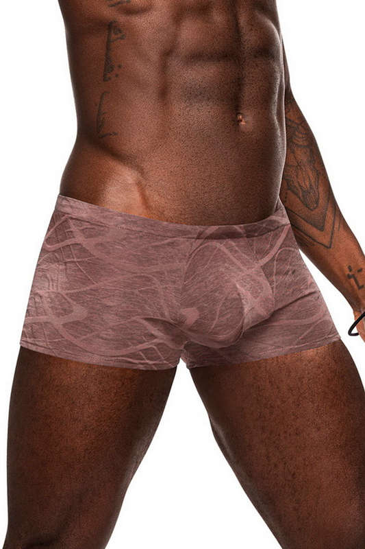 Men's Mauve Inter Mingle Mini Short