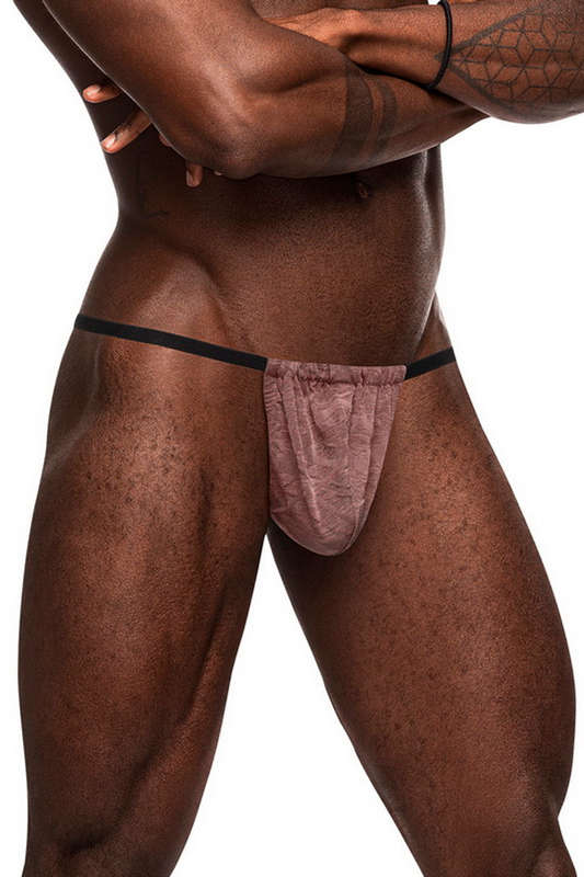Men's Mauve Inter Mingle Posing Strap