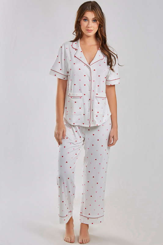 Plus Size Young Love Short Sleeved Pajamas