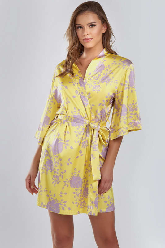 Melanie Knee Length Lingerie Robe