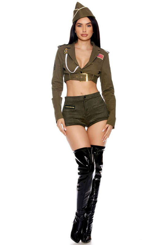 Command Attention Military Halloween Costume