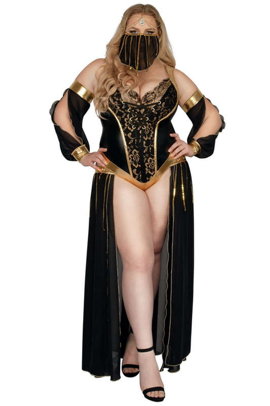 Plus Size Dark Harem Nights Halloween Costume