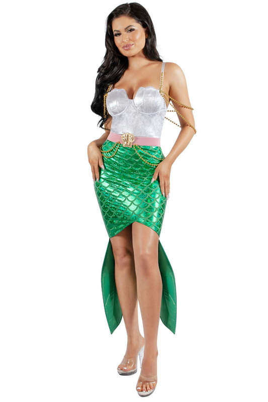 Alluring Sea Siren Halloween Costume