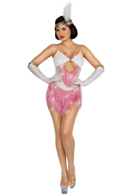 Rose Flapper Halloween Costume