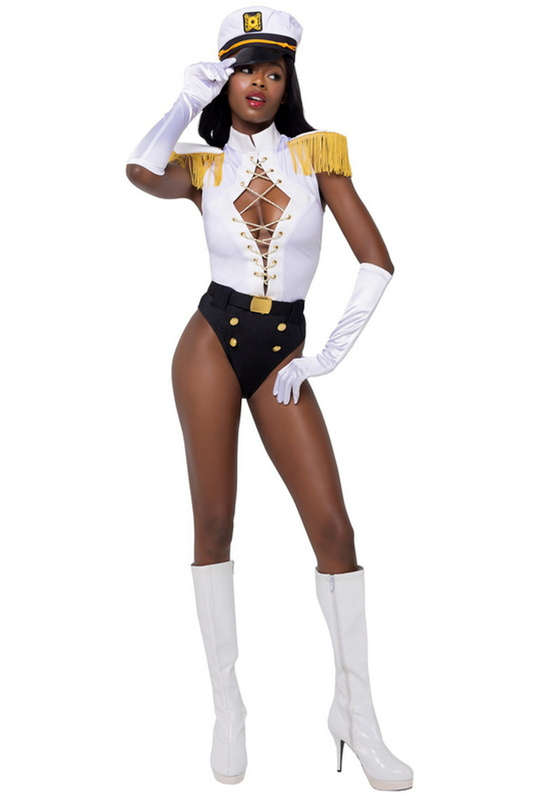 Nautical Sailor Captain Halloween Costume