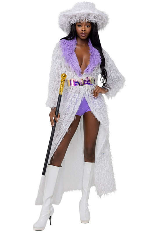 High-Roller Lady Pimp Halloween Costume